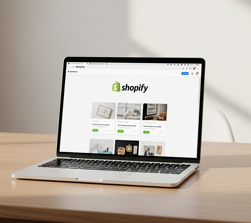 diseño web shopify